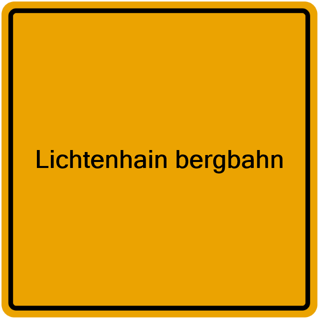 Einwohnermeldeamt24 Lichtenhain bergbahn